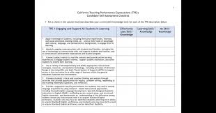 California Teaching Performance Expectations Tpes Portfolium