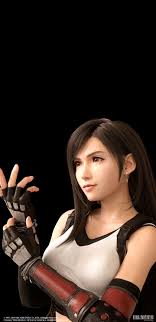 Aeris, tifa, yuffie and (as odd as it may seem) barret. Final Fantasy Vii Remake Tifa Wallpaper Cat With Monocle