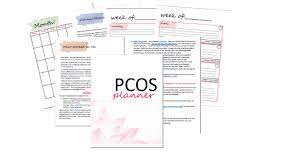 pcos planner printable simple