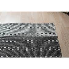 wool contemporary flat weave area rug