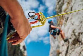 Device For Insurance Climbers Stock Photo Image Of Closeup Safety  gambar png