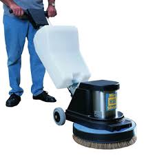floor scrubber buffer polisher to