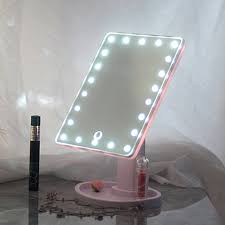 22 Led Touch Screen Makeup Mirror Tabletop Cosmetic Vanity Light Up Mirror Alexnld Com