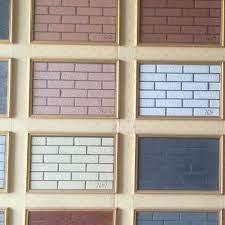 rectangular brick pattern ceramic wall