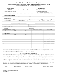 Globe life was founded in oklahoma in 1951, spending its early years serving the local community of oklahoma city before expanding across the united states. Globe Life Insurance Application Pdf Fill Out And Sign Printable Pdf Template Signnow