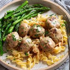 Swedish Meatballs Recipe Oven Baked Cooking Classy gambar png