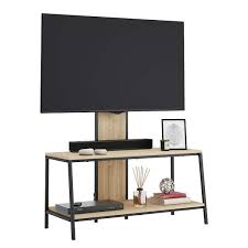 Sauder 426016 North Avenue Tv Stand With Mount Charter Oak