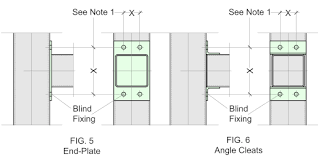 hss beam to column bolted end