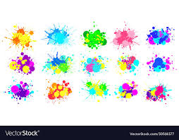 Color Splatter Colorful Paint Splash