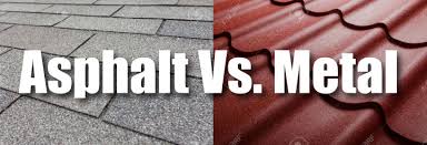 Asphalt Vs Metal Roofing Metal Roof Outlet