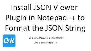 install or json viewer plugin