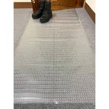 vinyl carpet protector runner mat