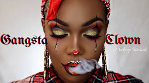 gangsta clown halloween tutorial