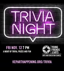 Friday oct 15, 2021 time: Trivia Night Arts And Education Council Of St Louis
