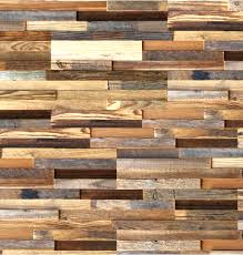 Reclaimed Wooden Split Face Wall Panels