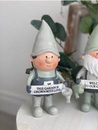 The Potting Shed Novelty Resin Gnomes