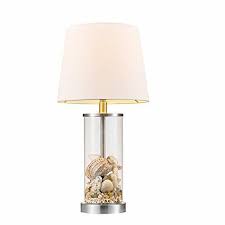 Fillable Table Lamp Clear Glass