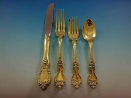 Wallace Sterling Silver Flatware Set