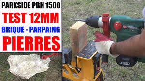 Добра оферта за перфоратор то лидъл за 100 лв.модел: Test Perforateur Burineur Parkside Pbh 1500 A1 Foret 12 Mm Youtube