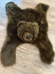 plush bear rug s ebay