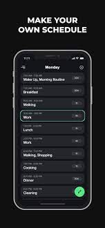 daily routine planner app on the app