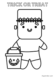 Choose from three adorable and free halloween coloring pages for kids that are perfect for younger children who aren't ready to face the things that go bump in the night! Free Printable Halloween Coloring Pages For Kids It S Pam Del