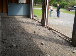 concrete garage floor repair and