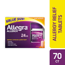 Allegra 24 Hour Allergy Tablets Value Size 70 Ct Walmart Com