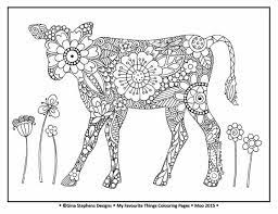 A simple example of these pages is a cow coloring book. Pin On Colour Adults