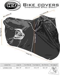 R G Waterproof Motorcycle Cover For Supersport And Naked
