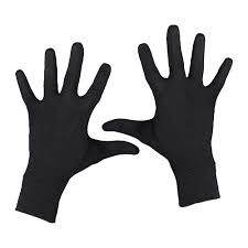 Terramar Interlock Silk Glove Liner Size S 65 Black