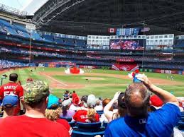 Rogers Centre Section 120r Home Of Toronto Blue Jays