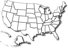 Us Map Template Printable Printable Maps Of The United