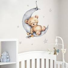 Baby Room Wall Sticker Boy Bear Girl