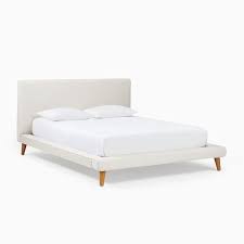 Houzz baxton studio sante mid century upholstered bed, upholstered platform bed look for less, copycatchic luxe living for less, budget home decor and design, daily finds, home trends, sales, budget travel and room redos. Mod Upholstered Platform Bed