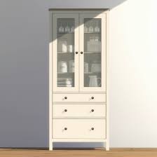 Cabinet corner display ikea hutch desk home elements and style. Heurrs Ikea Hemnes Glass Door Cabinet Is Now Available