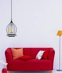 Birdcage Vinyl Wall Decal Wall Stickers