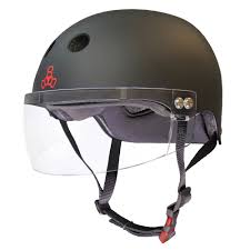 Triple8 Certified Sweatsaver Helmet With Visor