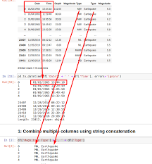 combine multiple columns into a single