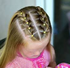 Wrapping your kid's hair in buns is another great way to keep her hair clean and make them look awesome as well. Braided Hairstyle Children Kids For School Little Girls Children S Hairstyles For Long Hair Cute Child Chi Girl Hair Dos Kids Hairstyles Little Girl Hairstyles