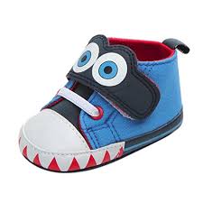 Download 21,000+ royalty free shoes cartoon vector images. Iuhan Shoes Cartoon Eyes Anti Slip Soft Shoes Sneaker Age 12months Blue Amazon In Shoes Handbags