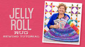 make a jelly roll rug with jenny doan