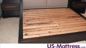 how many slats are needed for mattress