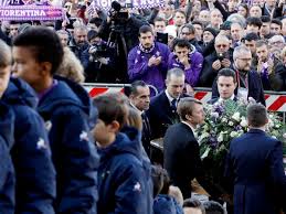 The sudden death of davide astori, fiorentina captain, has sparked an outpouring of grief in fiorentina's supporters burn flares as the coffin of fiorentina's captain davide astori is carried out of. Mourners Gather In Florence For Funeral Of Davide Astori Express Star