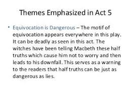 macbeth act 5 characters themes