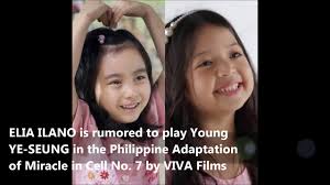 In fact, it has already been aired in gma network in 2014; Elia Ilano As Ye Seung Miracle In Cell No 7 Philippine Adaptation Youtube