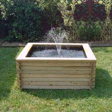 Self Contained Wooden Pond Kits