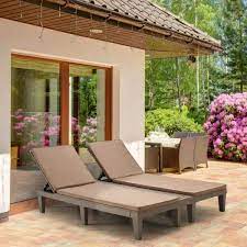erommy patio chaise lounge chair