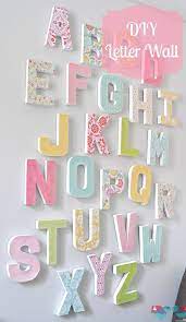 Pastels Diy Wall Letters Diy Letter