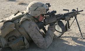 Marine Automatic Rifleman Marine Corps Photo 13603997